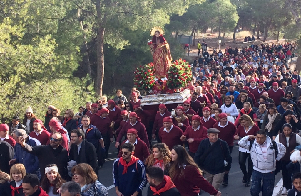 Se estima en unas 14.000 las personas que participaron en la Romera de Santa Eulalia el 13 de enero
